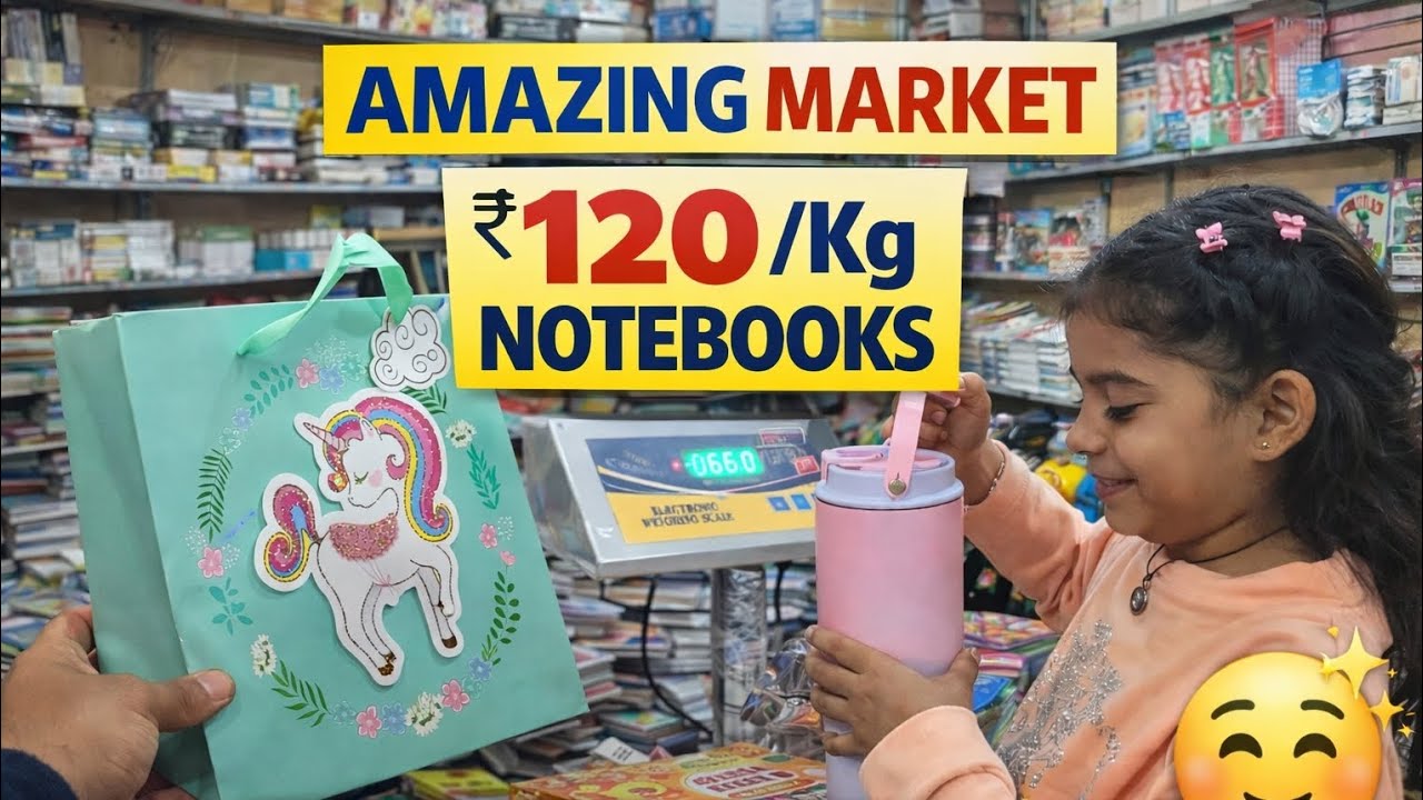 Amazing market near Delhi gate 