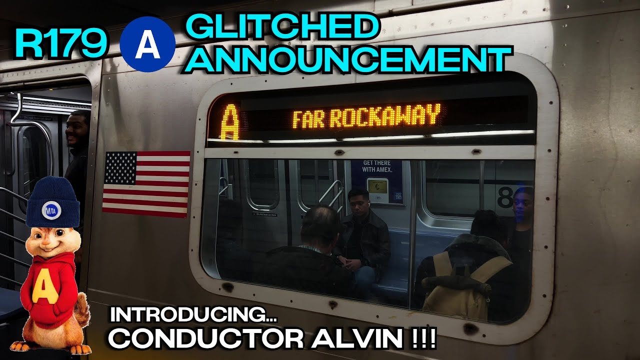 R179 A train funny bugged announcement (with proper version) | A to 96 St G.O. | NYC Subway(11/9/24)