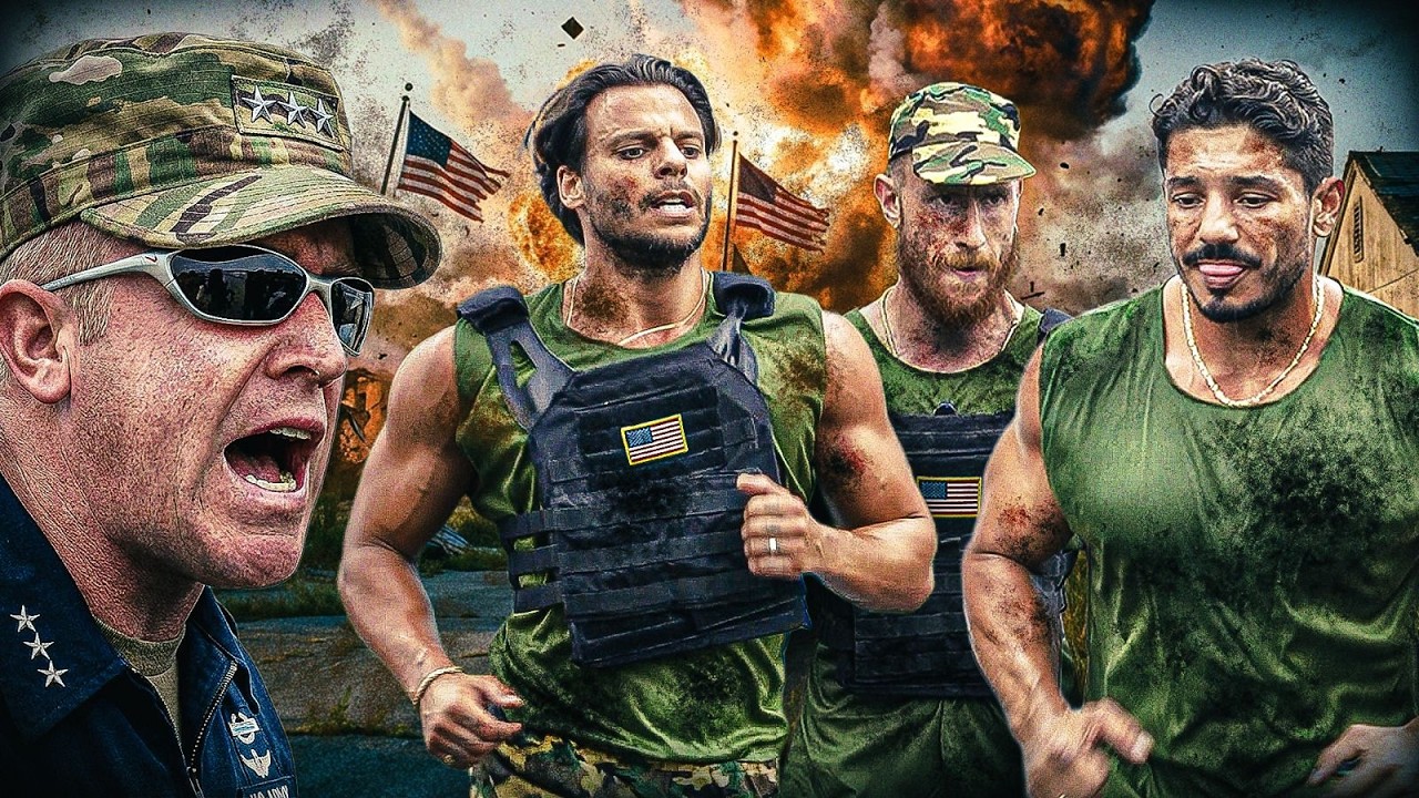 On passe le TEST de L'ARMÉE AMÉRICAINE 🇺🇸 (ft. @BodytimeFr )
