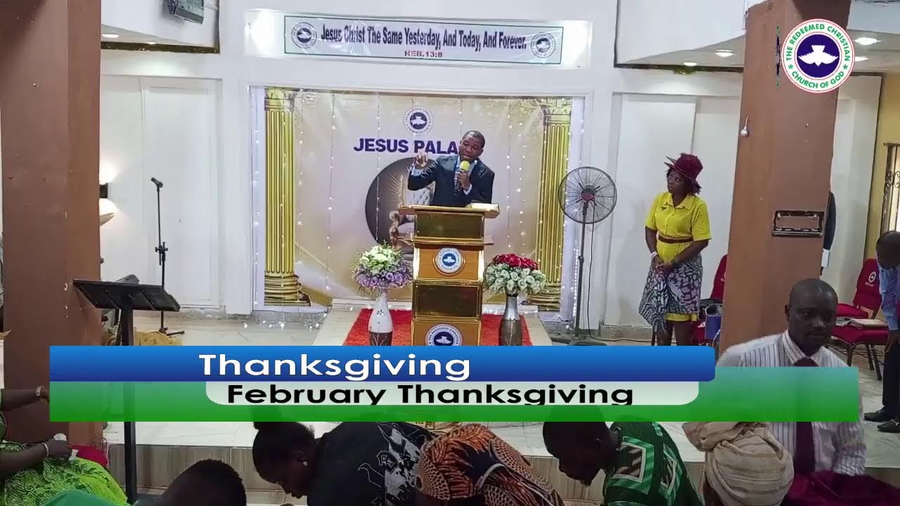 1st February , 2026  February Thanksgiving Service