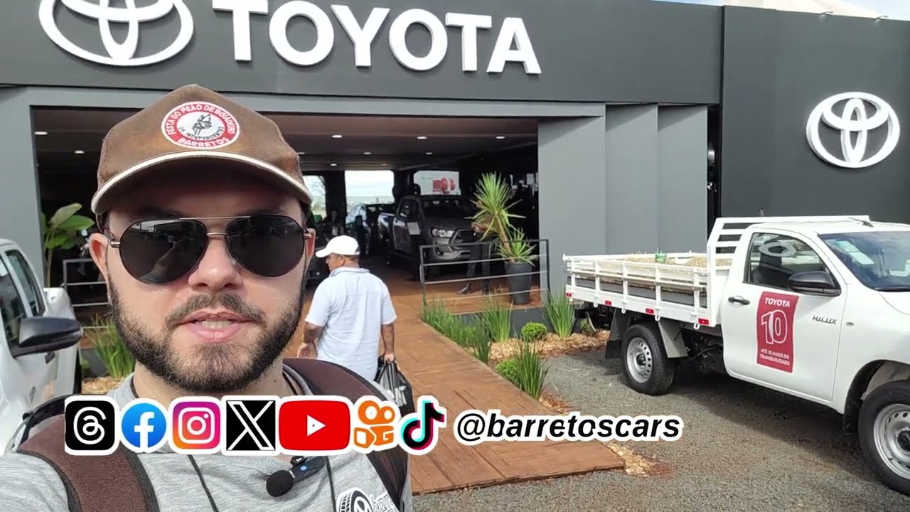 a MAIOR cobertura da AGRISHOW 2025!Parte 3 TOYOTA e Mitsubishi! #toyota #agro #mitsubishi #agrishow
