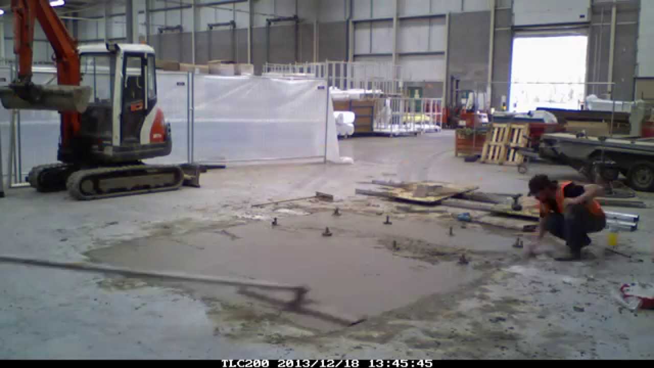 GB Groundworks new machine foundations