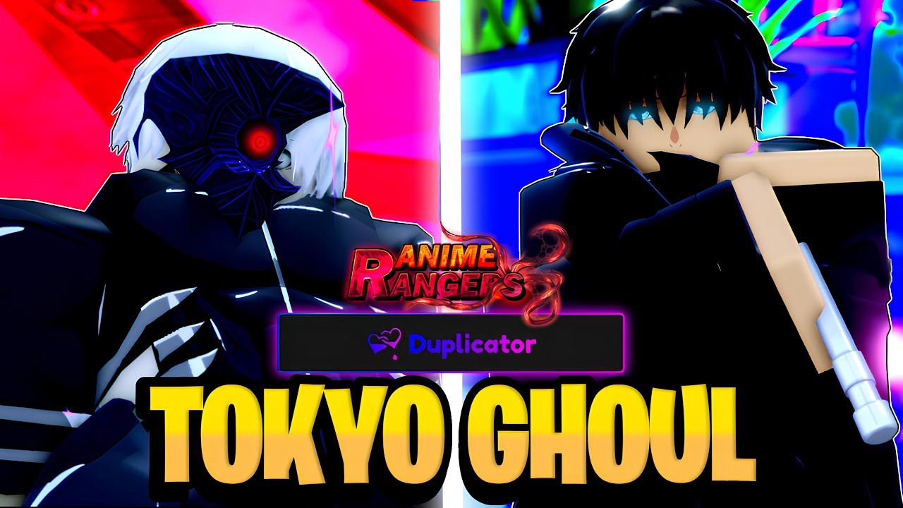 I Got the TOKYO GHOUL UPDATE 1 Units Inside Anime Rangers X Roblox