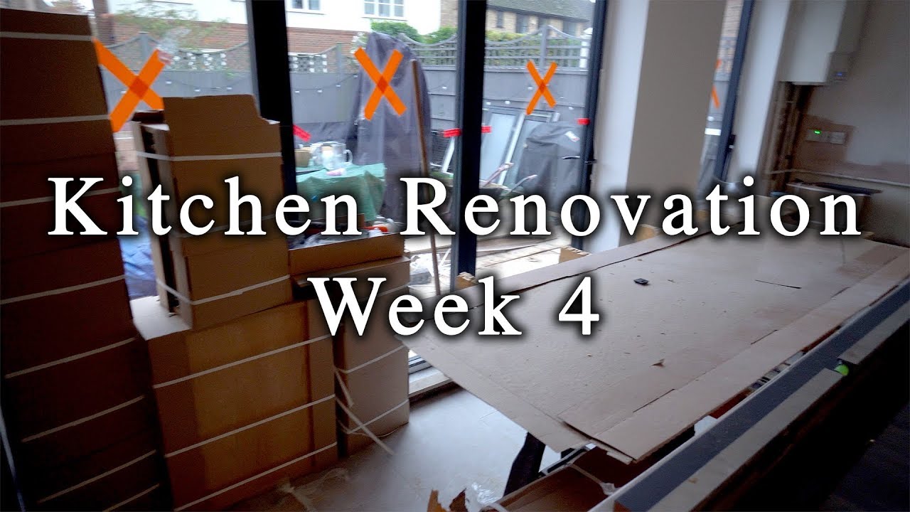 KITCHEN RENOVATION/GARAGE CONVERSION DIARY- WEEK 4