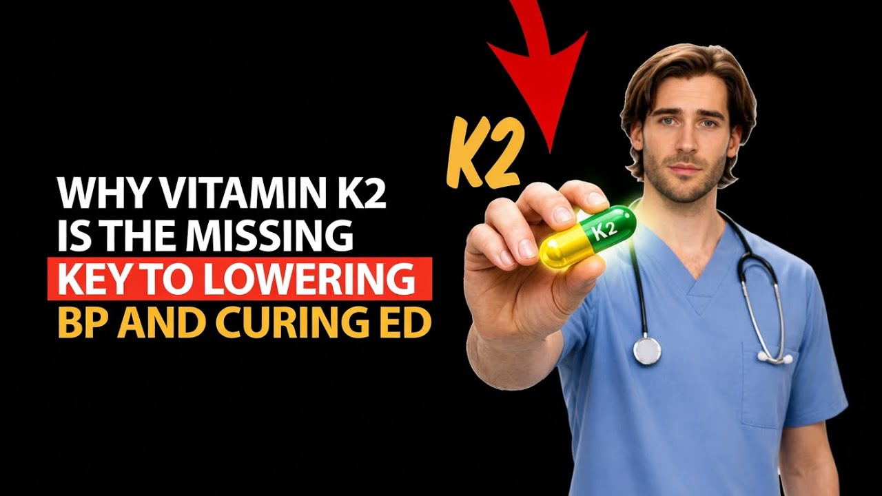 Why Vitamin K2 Stops Blood Pressure Problem and Erectile Dysfunction