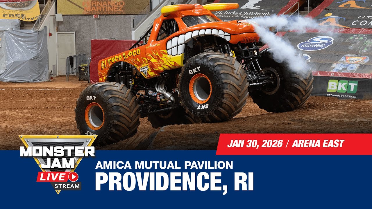 Monster Jam: Providence, RI - 1 (Full Event) | Jan 30, 2026 | Arena East