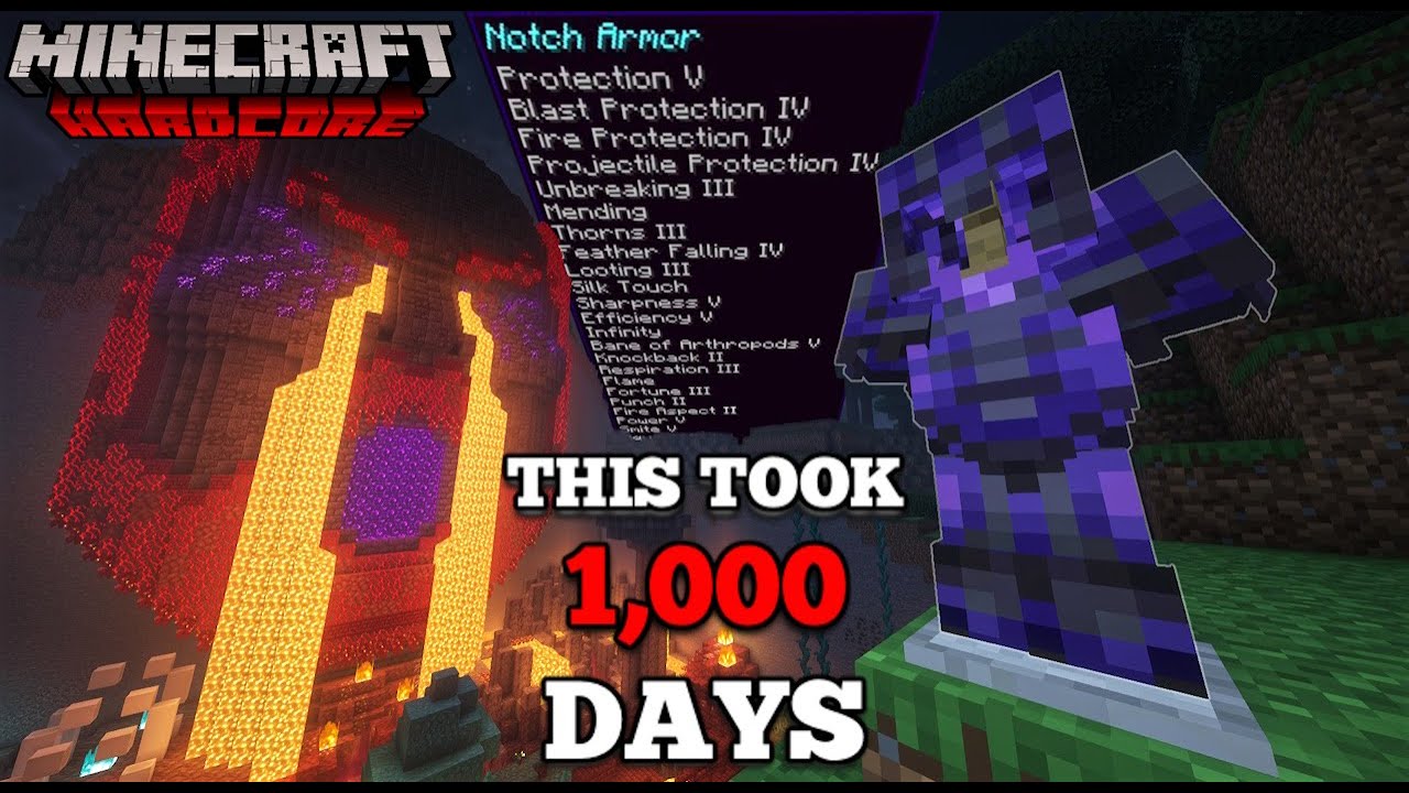I Obtained the Most Broken Armor Set Ever Created in Hardcore Minecraft