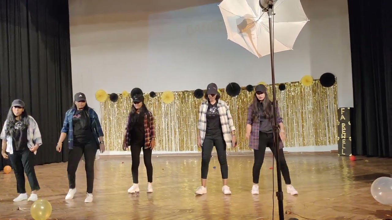 dance by college girls bhopal nursing college