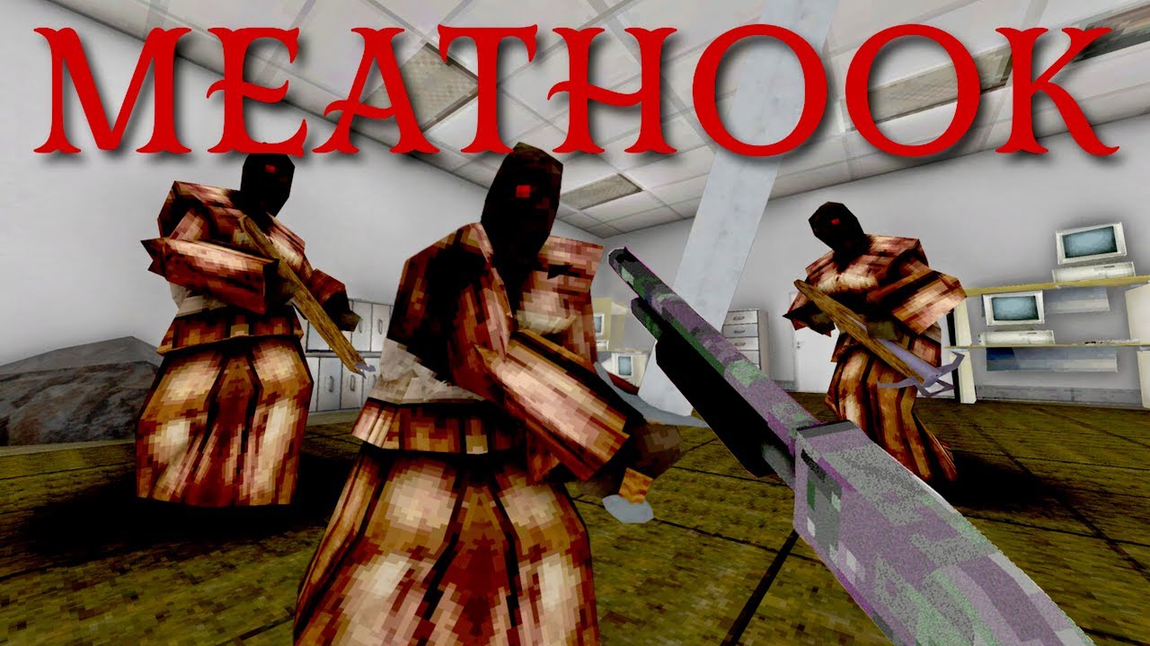 MEATHOOK - Rail-Shooter Survival Horror Where You're Suspended by a Meathook in a Conveyor System!