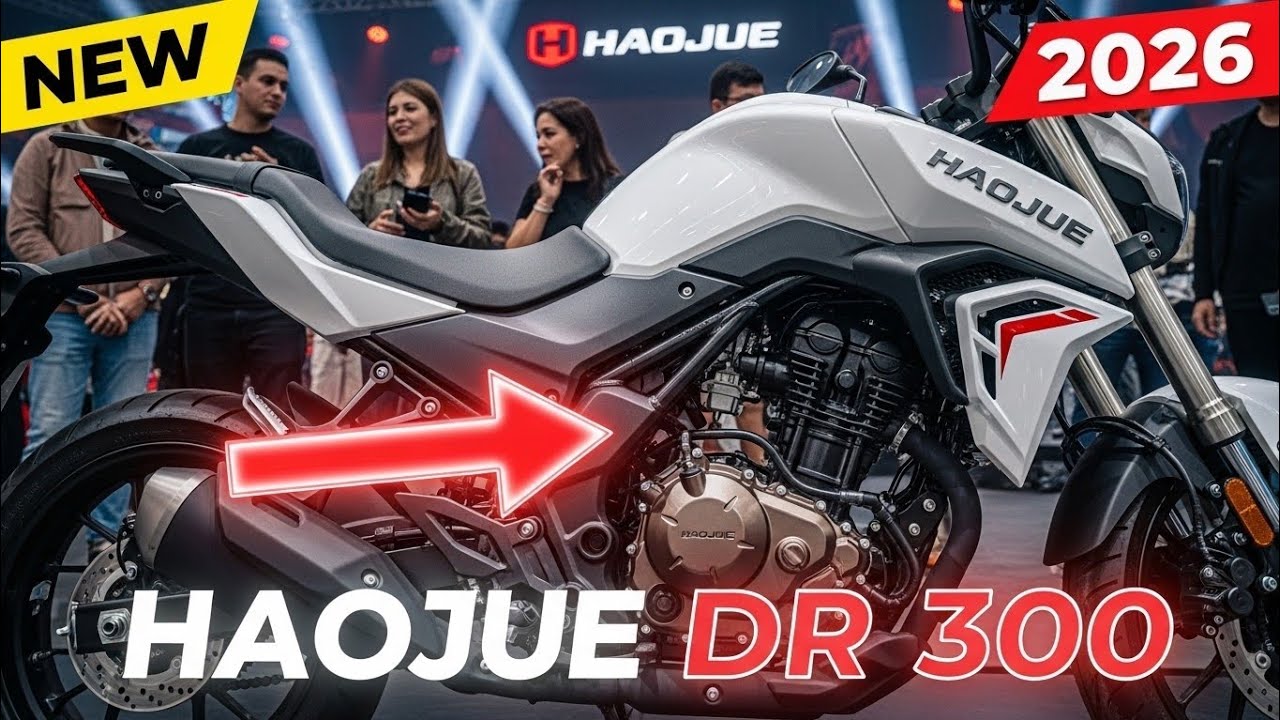 Haojue DR 300 2026 Brasil – Preço, Ficha Técnica e Review Completo!