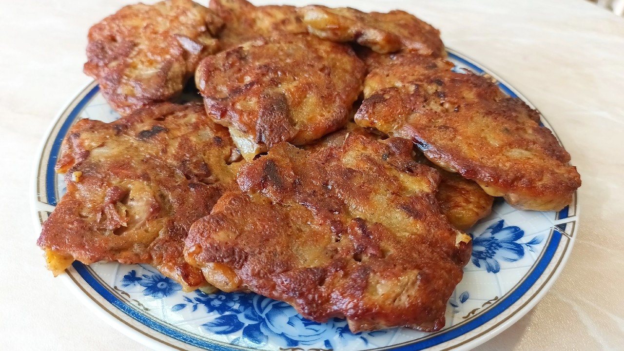Fried liver that melts in your mouth
