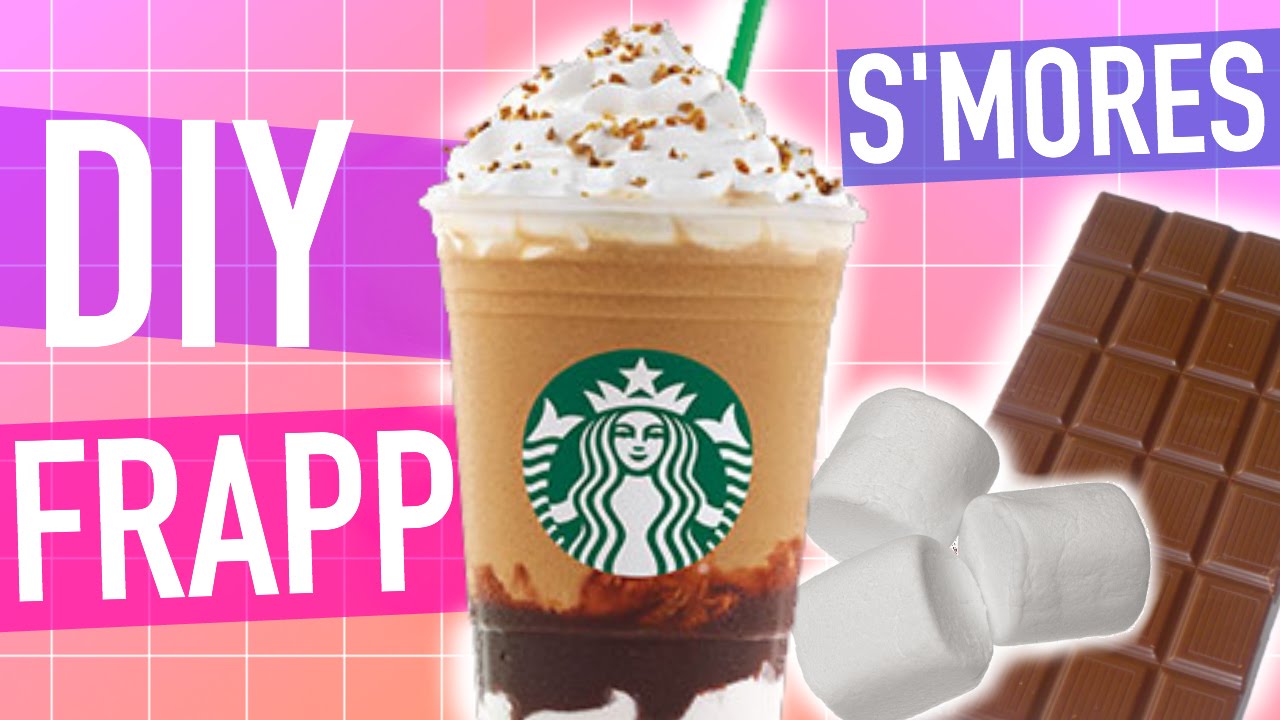 DIY Starbucks S'mores Frappuccino!