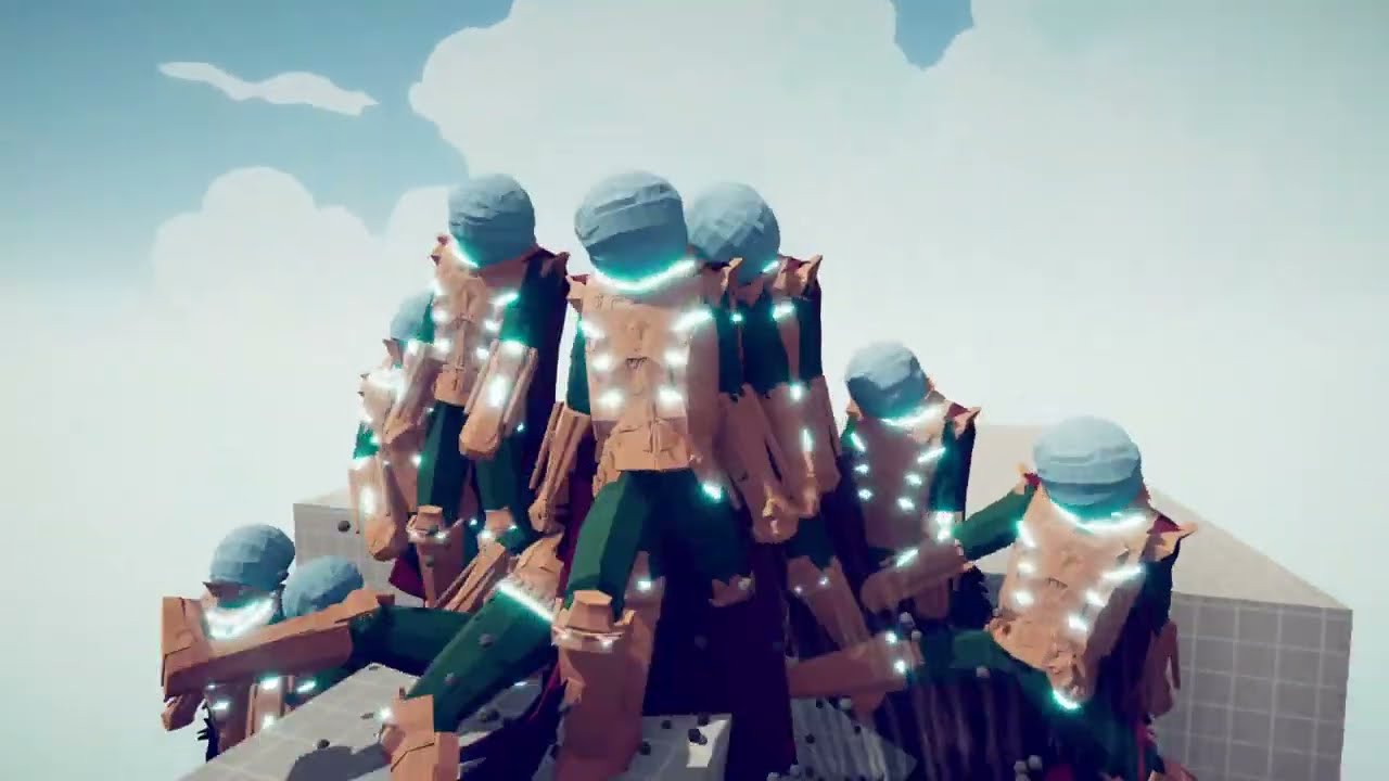 Giant Size Mysterio Army vs Every Multi Shooter | TABS Simulator