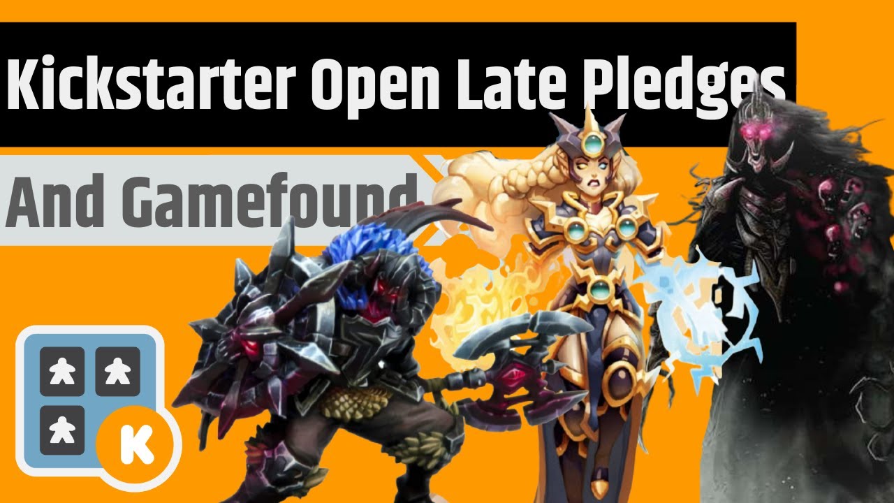 All The Late Pledges! Kickstarter & Gamefound Board Games - June 2021