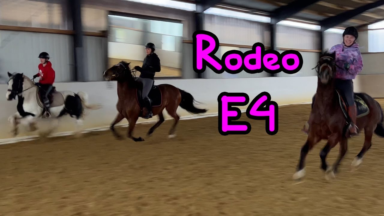 RODEO-Abteilung reitet Aufgabe E4 🤣🦄 Adventskalender Tür 16