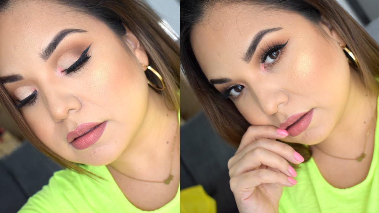 Maquillaje sencillo para prendas intensas | Nancy Ibarra