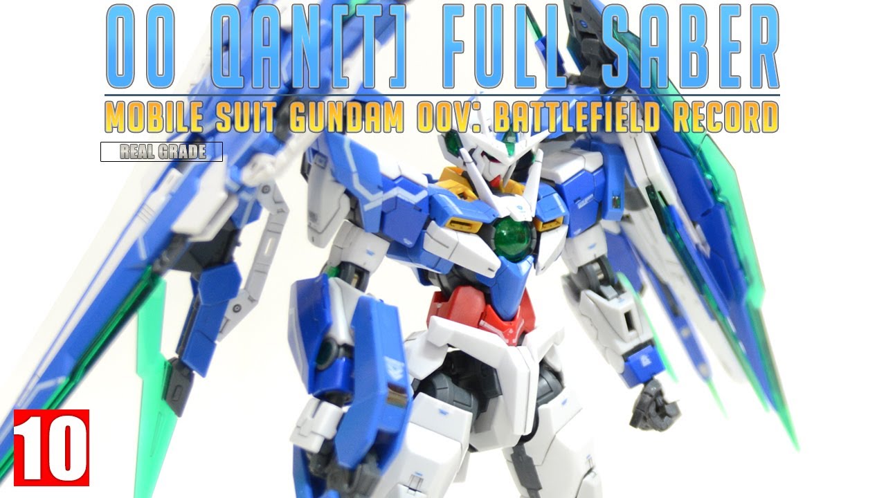 [REVIEW 2.0] RG 1/144 더블오 퀀터 풀 세이버 / 00 QAN[T] FULL SABER