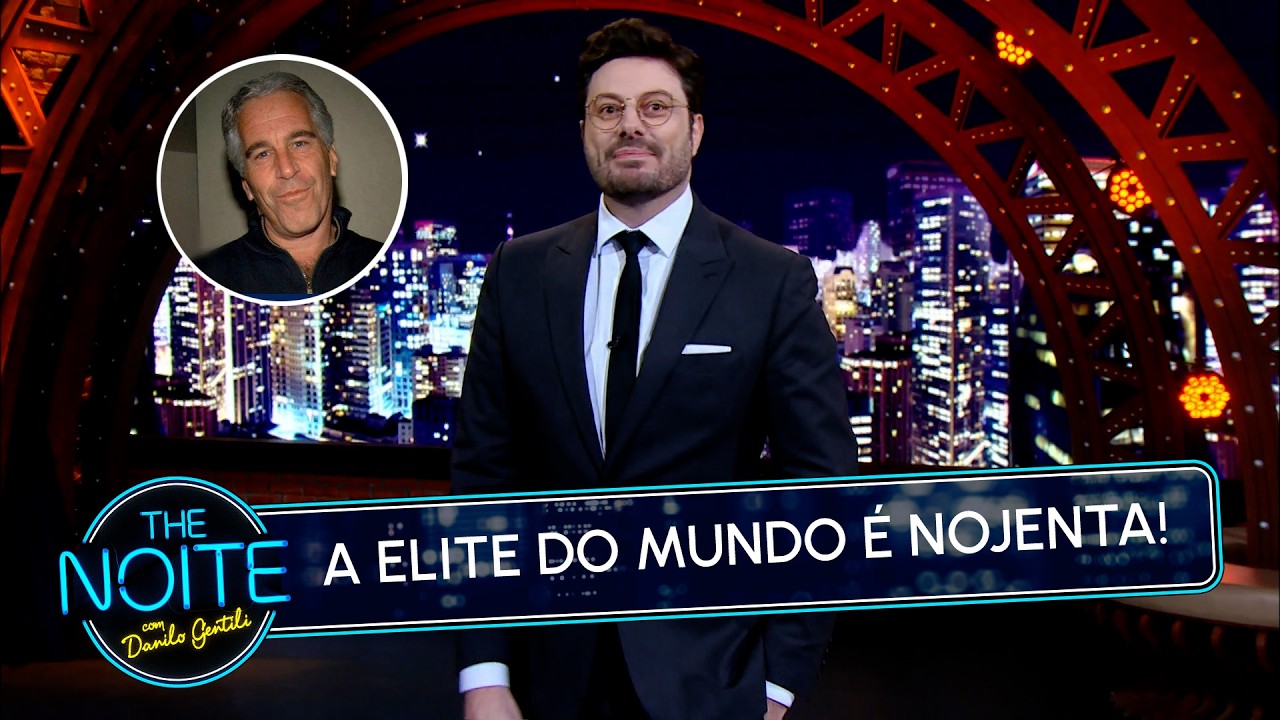 Esse caso Epstein tá dando o que falar | The Noite (10/02/26)
