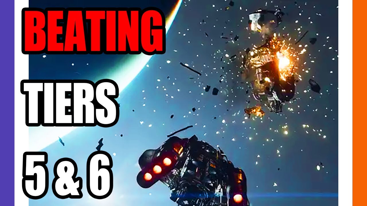 Starfield MUST WATCH BEST Strategy To Beat Tier 5 And 6 of The Piloting Simulator In Starfield 🟠⚪🟣