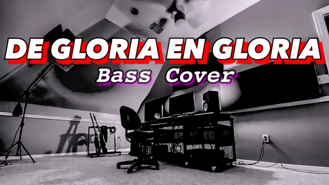 DE GLORIA EN GLORIA | Marco Barrientos | TOCANDO CON MIKE X | Bass Cover |Mike X Zuniga