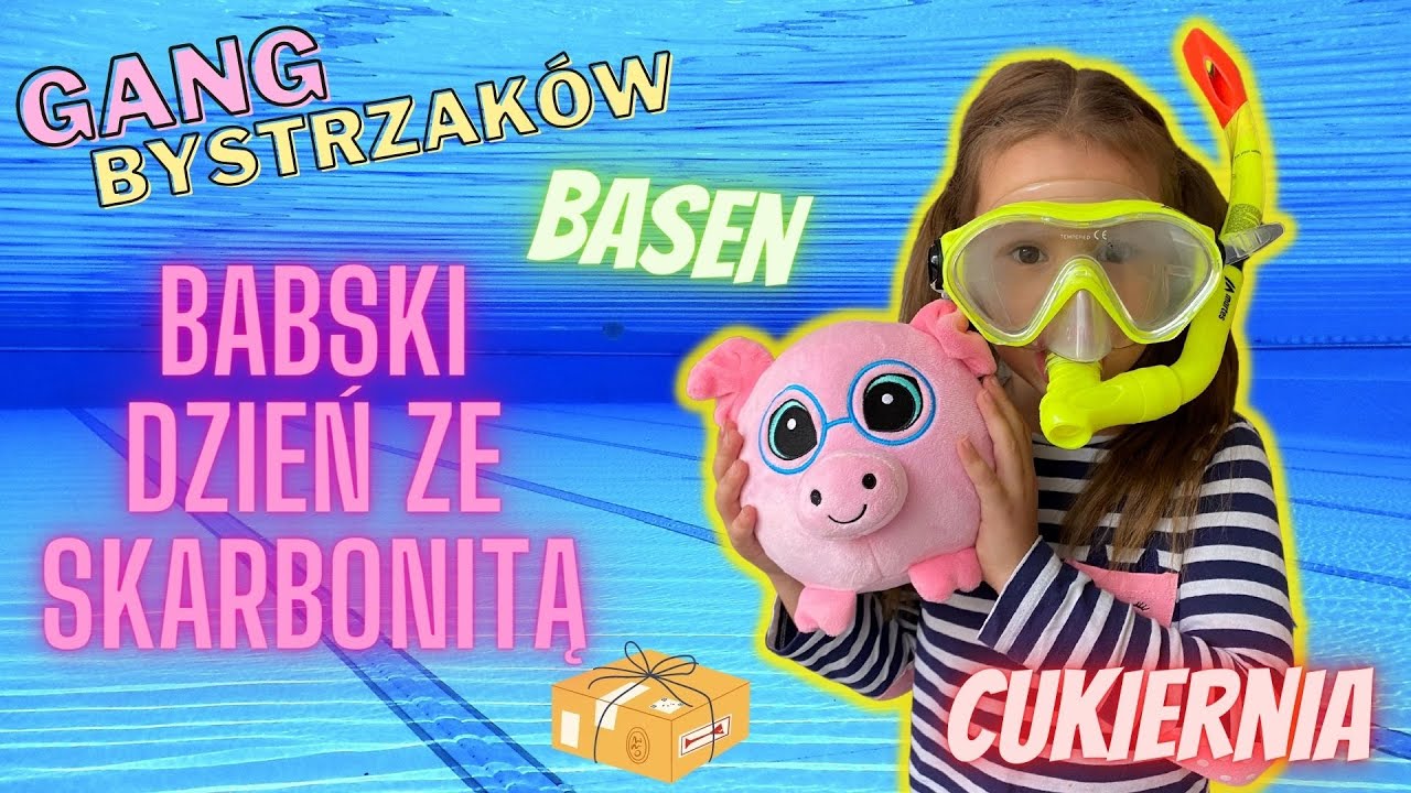 Gang Bystrzak&oacute;w- na basenie🛟🏖 Babski dzień ze Skarbonitą🐷