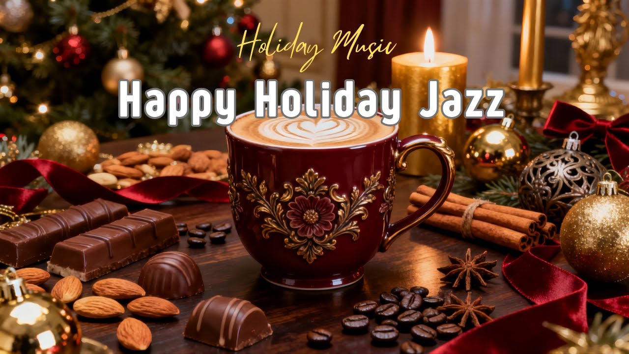 Elegant Christmas Jazz 🎄 Exquisite Winter Bossa Nova Jazz Cafe Music for Relaxation