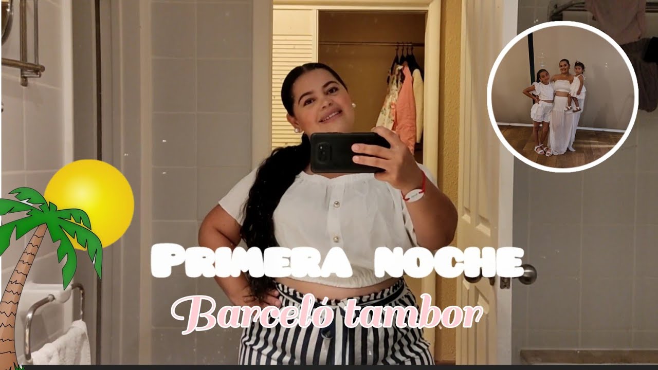 Primera noche en Barceló tambor 🥁 + cena italiana 🍕🤌