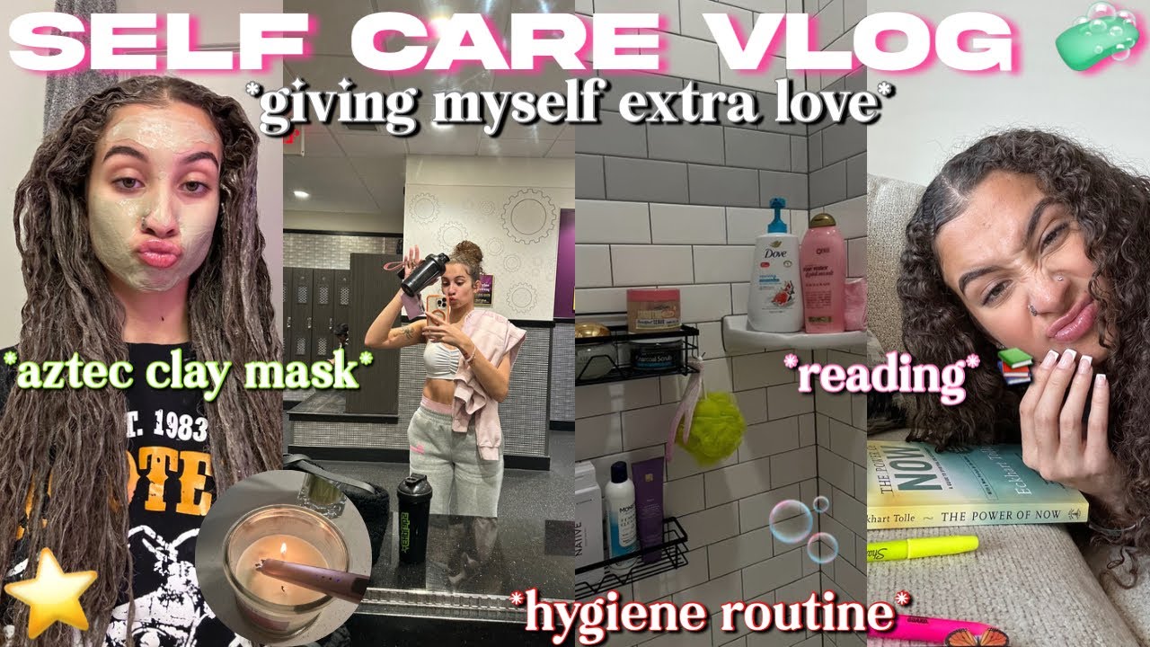 SELF CARE SATURDAY VLOG 🫧 *relaxing* | waxing, hair & face mask, bath, skincare, reading, etc. 🛀🏽