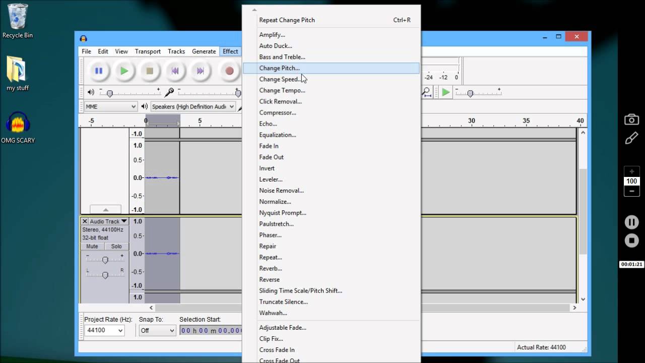 Audacity - Demon Voice Tutorial