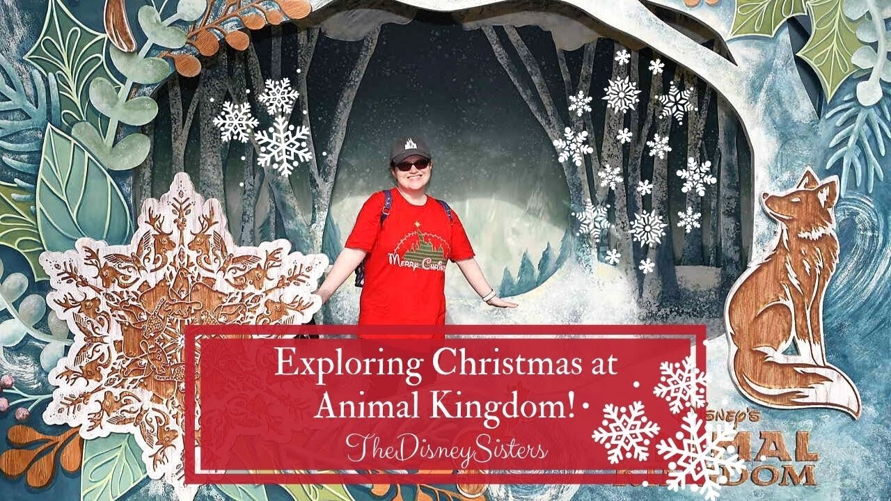 Exploring Christmas 2021 at Animal Kingdom | Disney's Animal Kingdom Vlog - TheDisneySisters