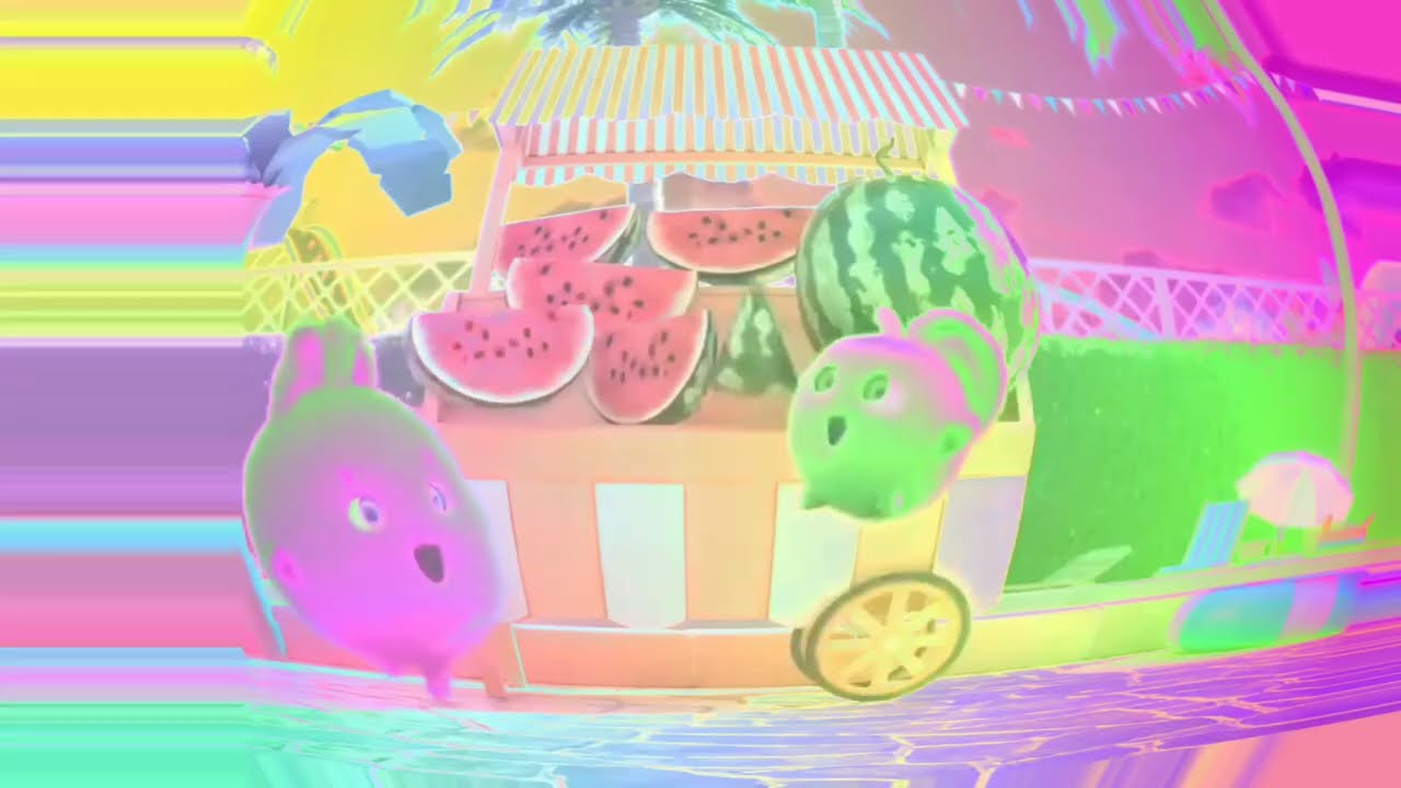 I Love Water Melons  Let's eat with effects