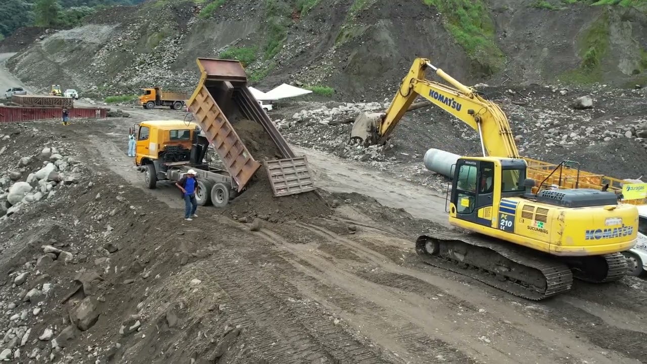 Avanza solución vial en el sector del río Loco.