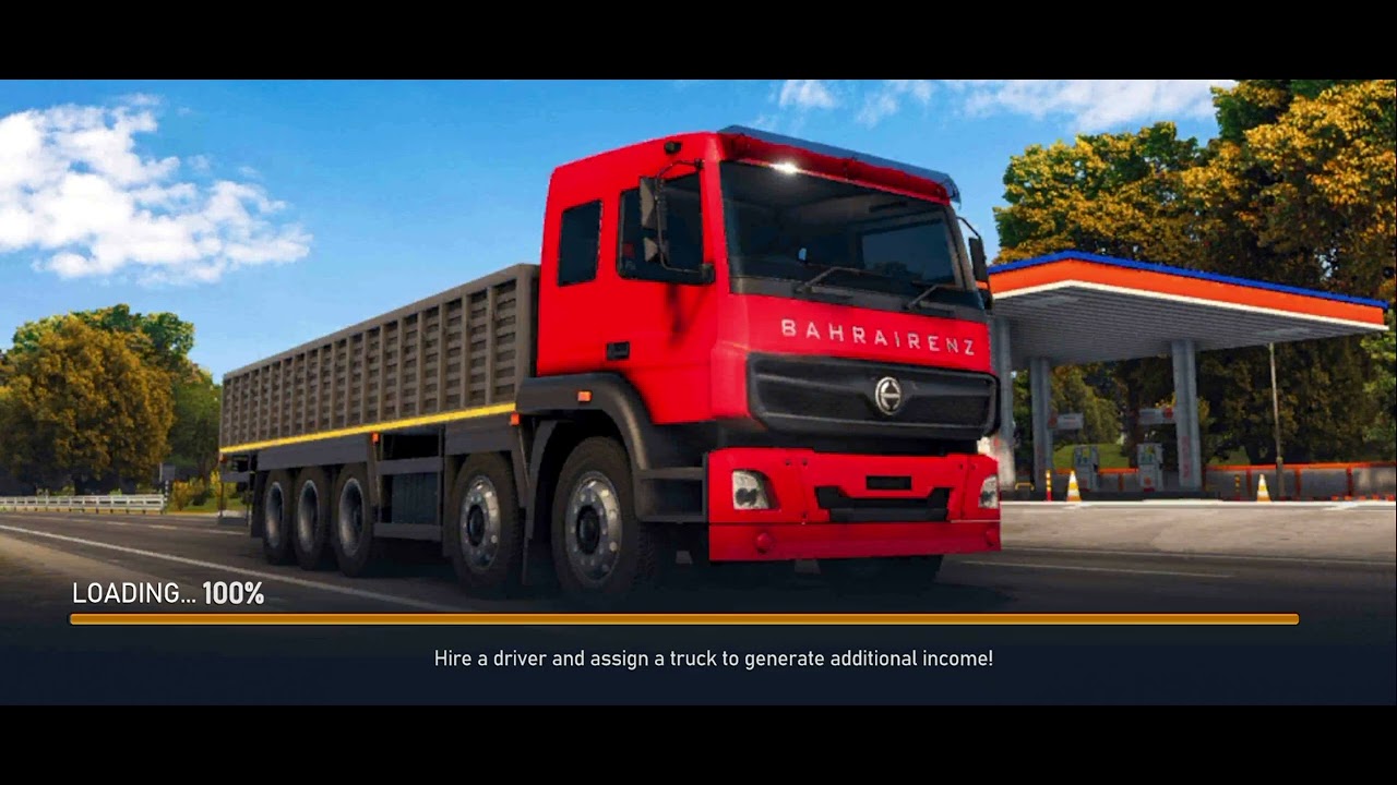 First time play truck game