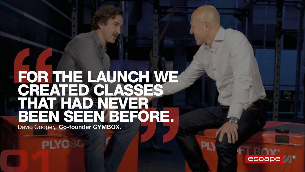 David Cooper, The co-founder of Gymbox