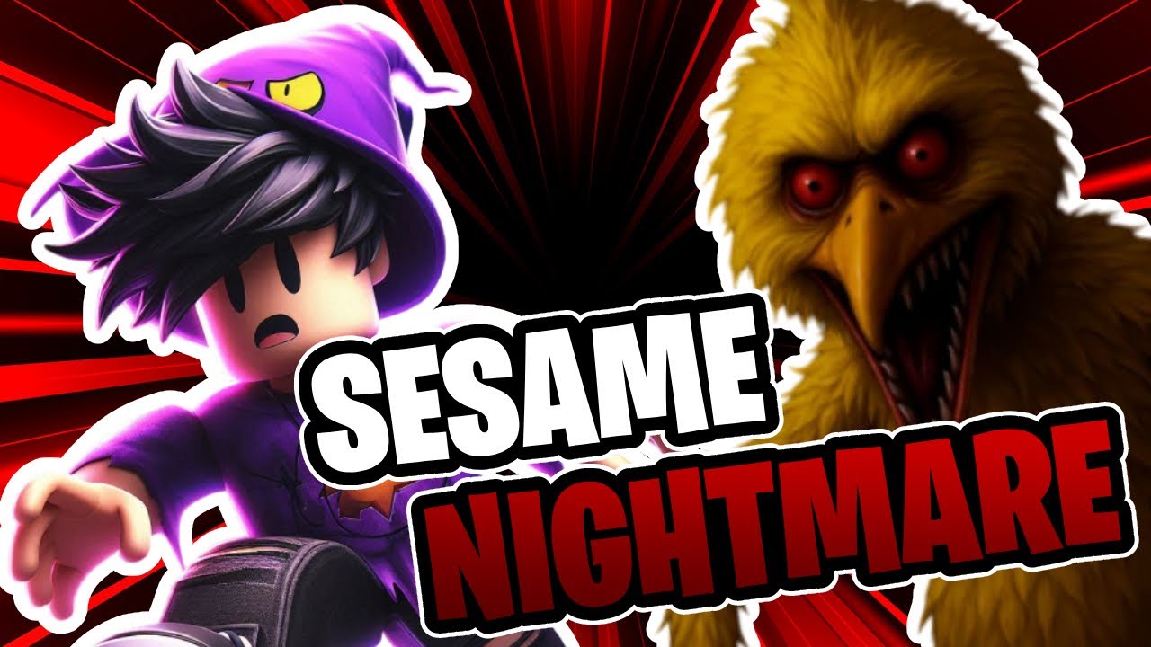 ¡TERROR EN PLAZA SESAMO! - SESAME NIGHTMARE / Roblox