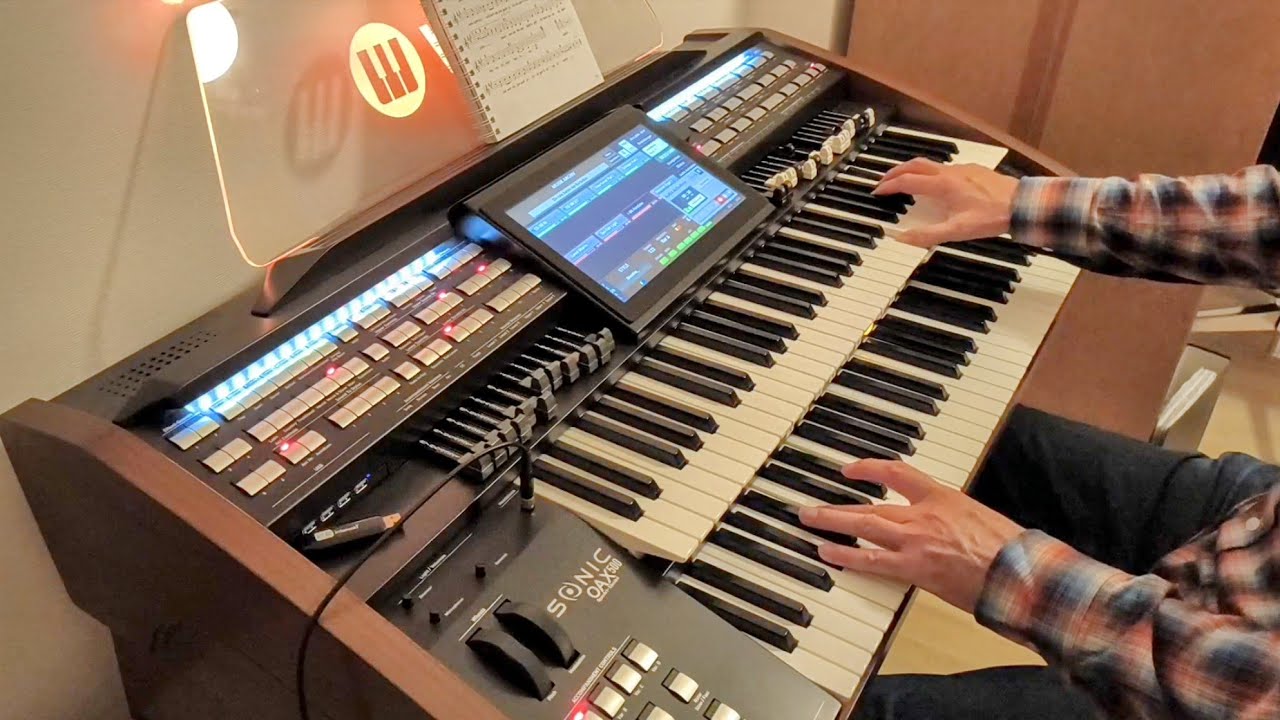 Die rote Sonne von Barbados (Die Flippers) gespielt auf der WERSI Orgel 