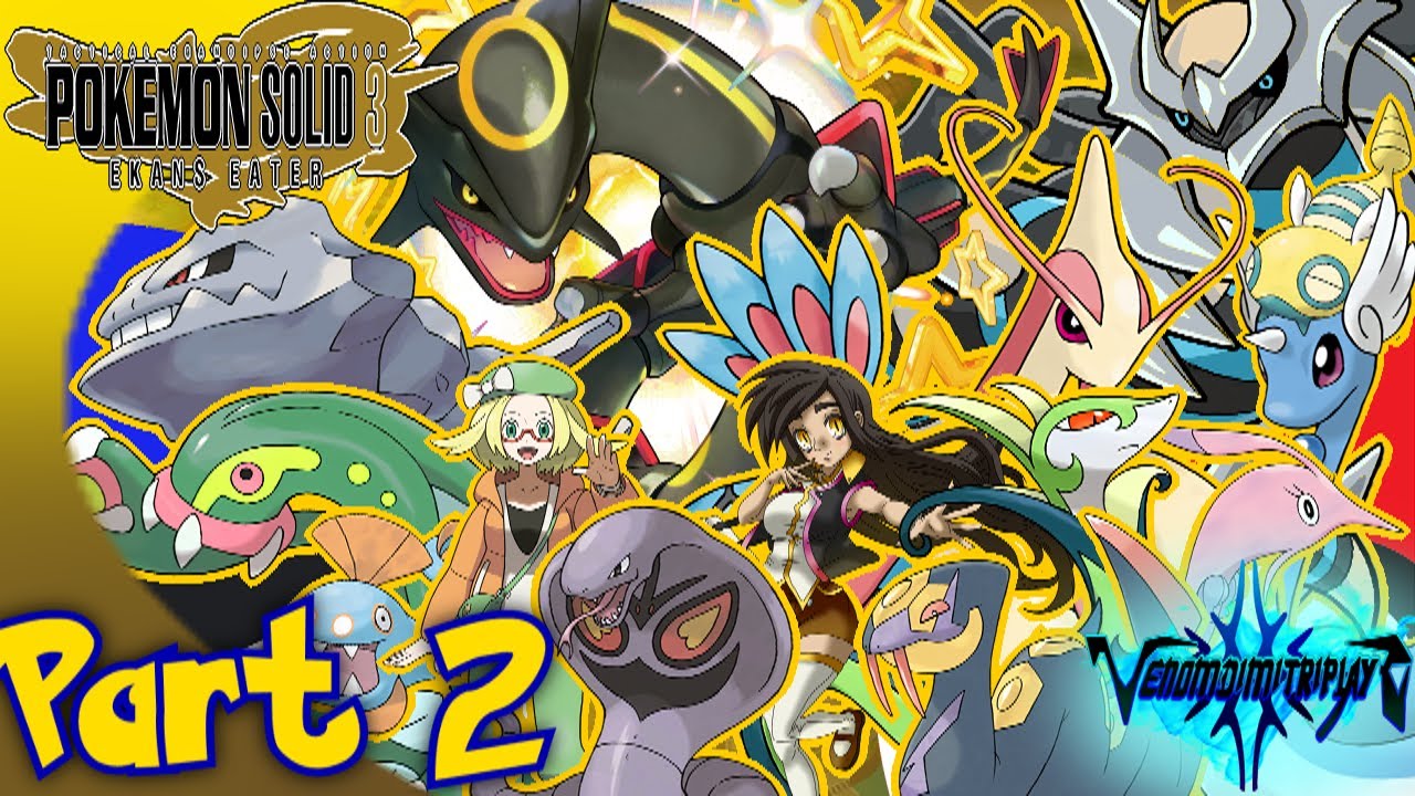 Pokémon Solid 3: Ekans Eater (Black 2 Randomizer Snake Pokémon Only Challenge Run) - Part 2