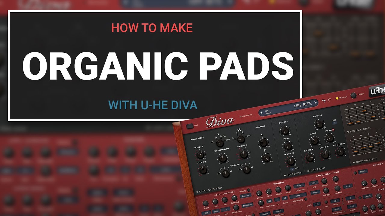 How to make organic pads in Diva