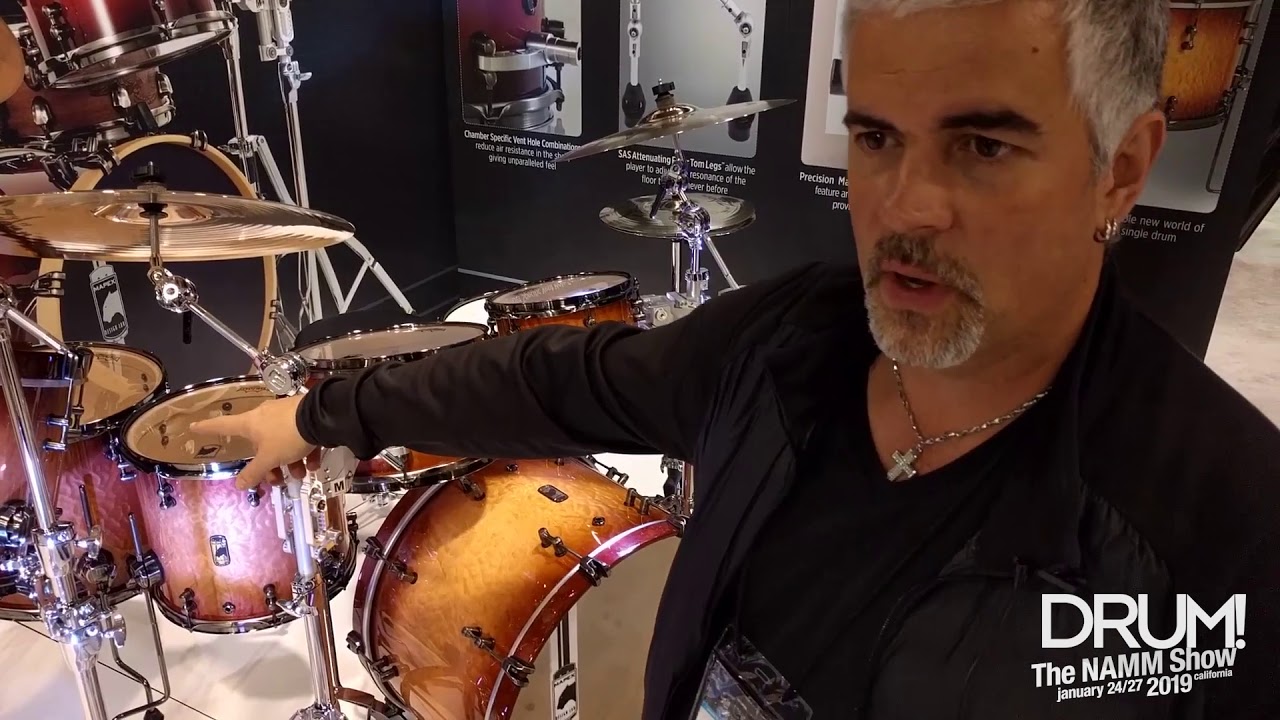 Russ Miller Describes Mapex' New Design Lab Drum Sets at NAMM 2019