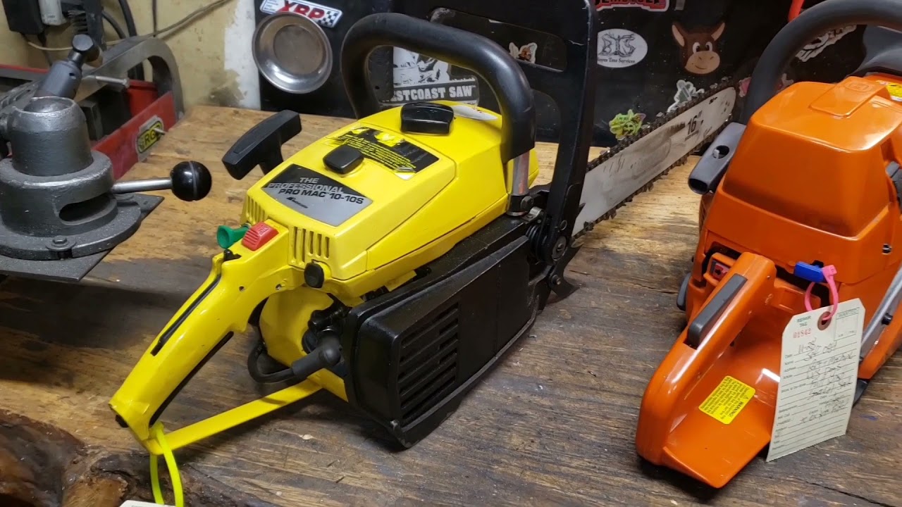 Husqvarna and McColloch at John's Custom Saws?!?!