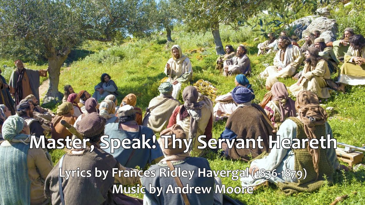 Master Speak, Thy Servant Heareth - #HearHim
