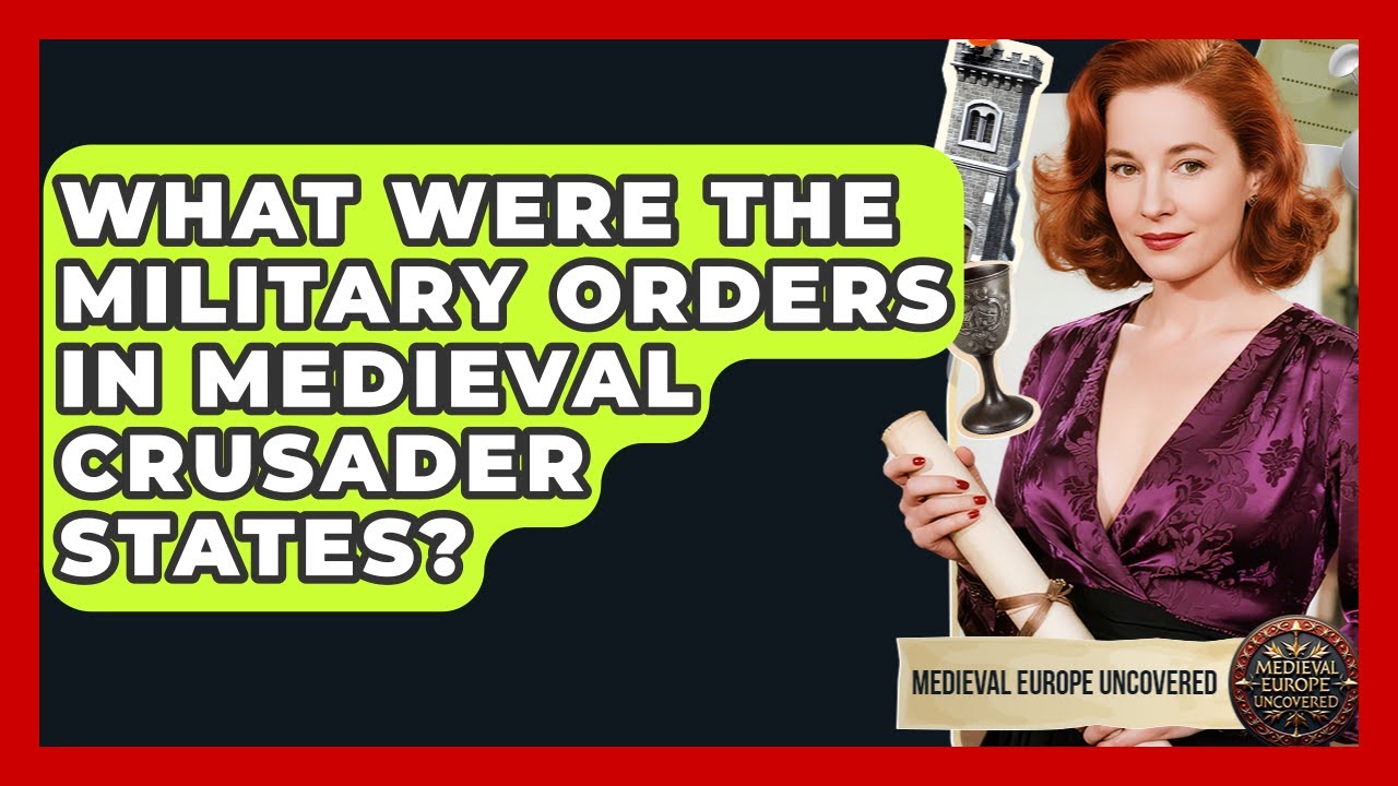 What Were The Military Orders In Medieval Crusader States? - Medieval Europe Uncovered