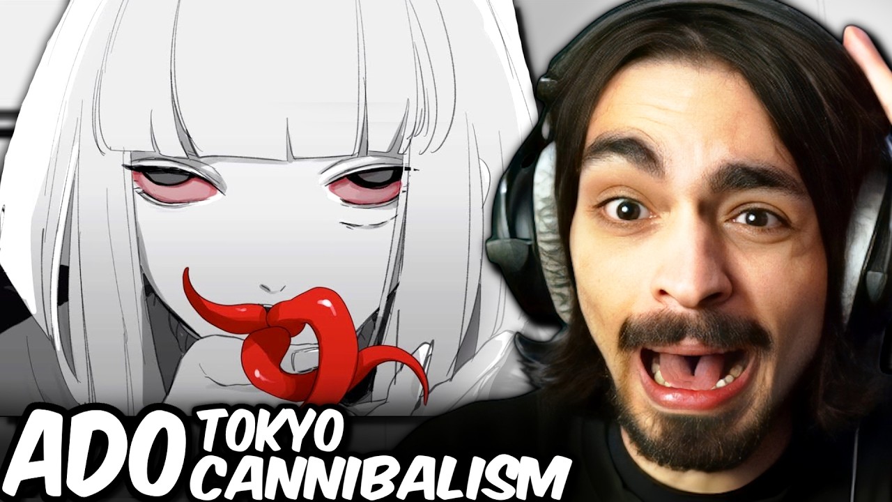 WTF?! | biz & Ado - 東京カニバリズム / Tokyo Cannibalism (Reaction) | Guitarist reacts to
