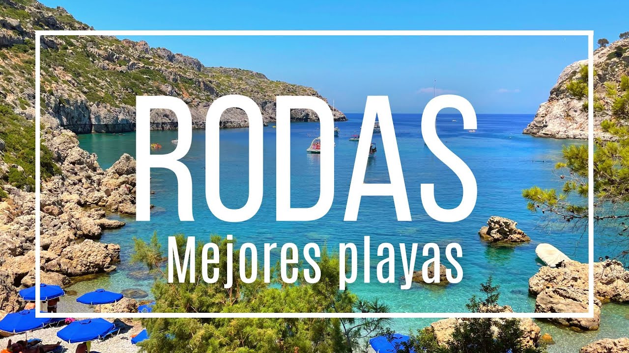 🏝️TOP 5 mejores playas de Rodas Grecia🌊