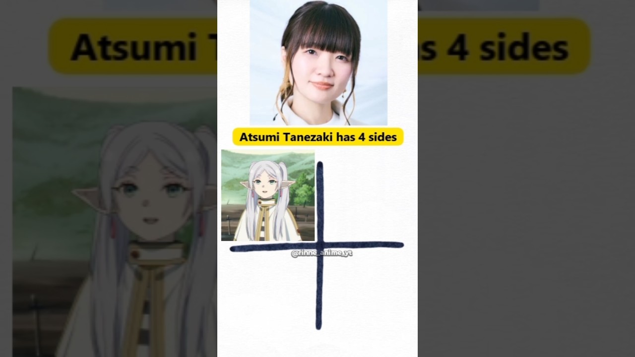 She went from GRANDMA to CHILD (Atsumi Tanezaki)#種崎敦美 #AnyaForger #Frieren #ChiseHatori #Seiyuu #声優