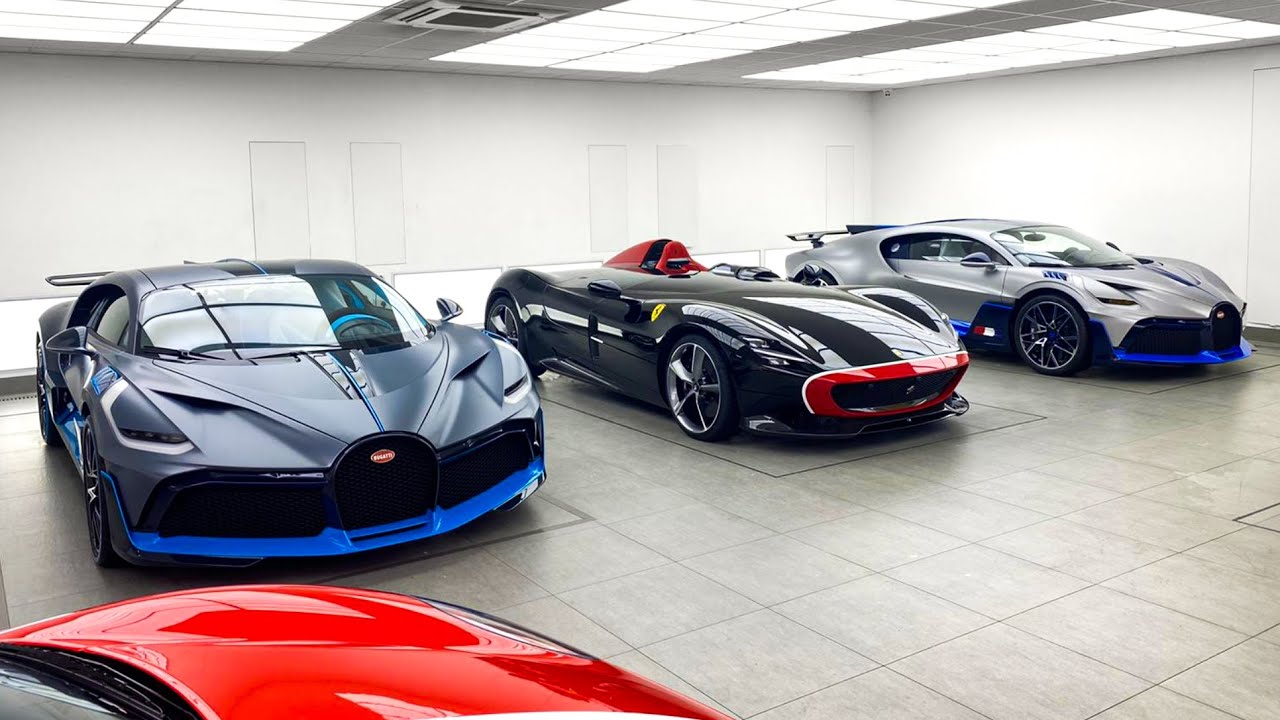 Two Bugatti Divos in for PPF | Topaz Workshop Tour | Nabil Talks