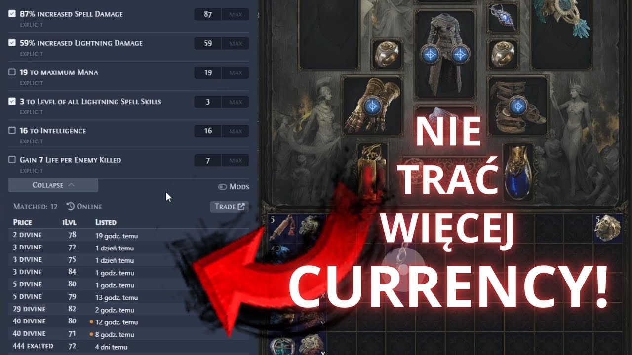 Exiled Exchange - Narzędzie do WYCENY Przedmiot&oacute;w | Path of Exile 2