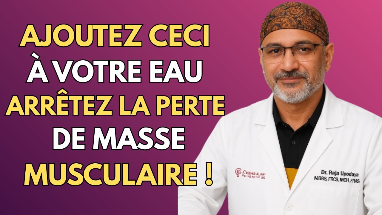 Seniors, vous buvez de l'eau de la MAUVAISE façon ! (Déshydratation-Perte musculaire)