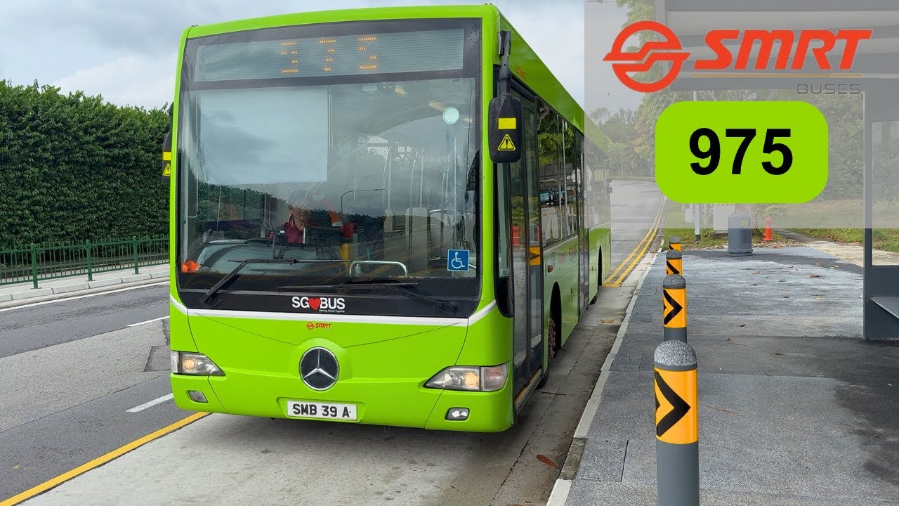SMRT Bus Service 975 SMB39A Mercedes-Benz OC500LE (Batch 1)