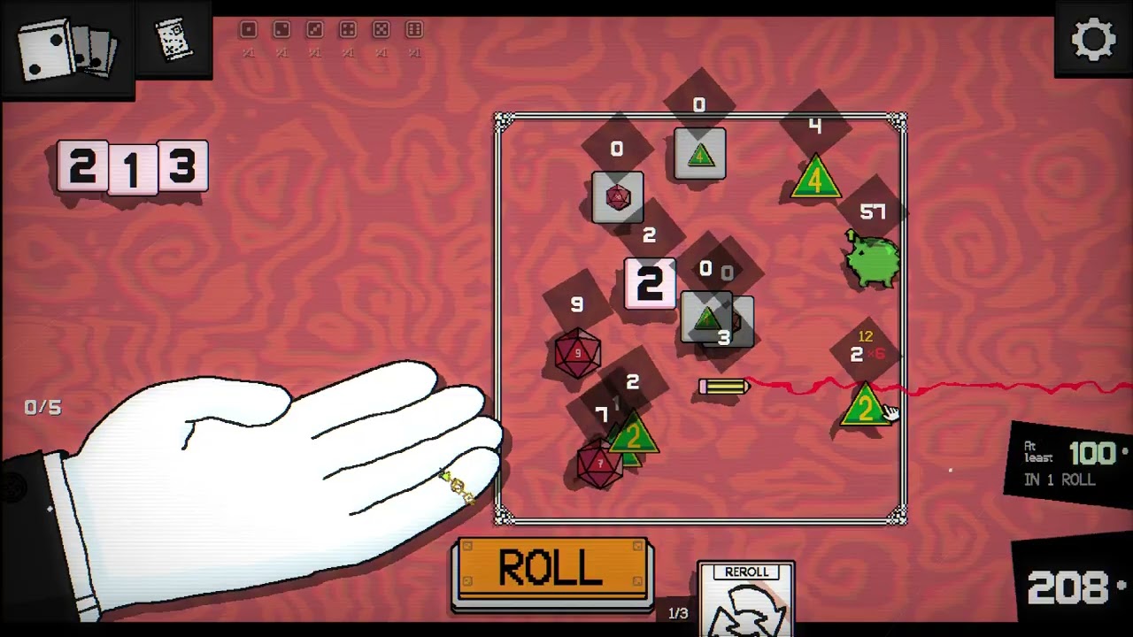 Dice a million - solid run this time getting better each time in this roguelike dice shooter! ep 3